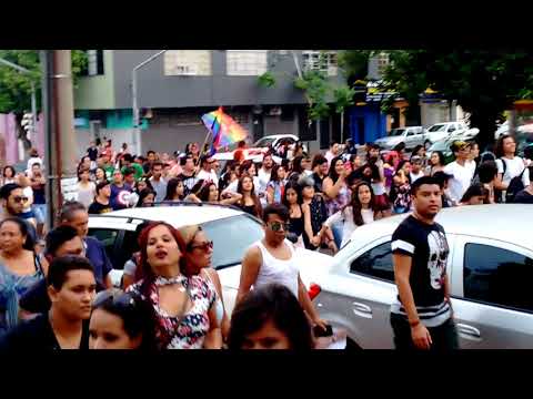 Um pouco da XVl parada da cidadania LGBT de Campo grande MS ,25 de Novembro de 2017