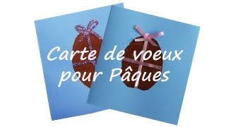 Carte de Pâques à faire soi-même