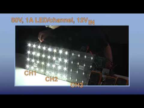 High Power Three-Channel LED Driver