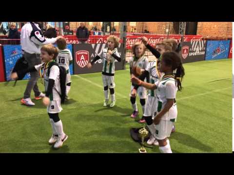 Cercle Brugge White Devils zingen na tweede plaats op Soccer Trophy