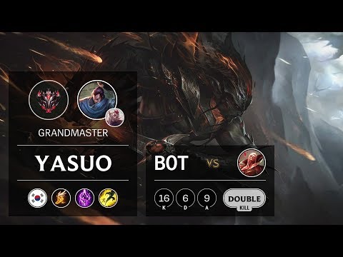 Yasuo Bot vs Vladimir - KR Grandmaster Patch 9.20