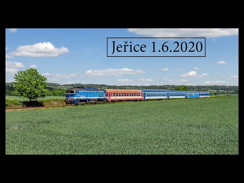 Vlaky Jeřice 1.6.2020