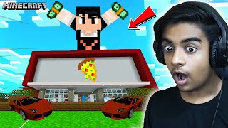 I Opened a Restaurant in Millionaire Only Server (Minecraft)