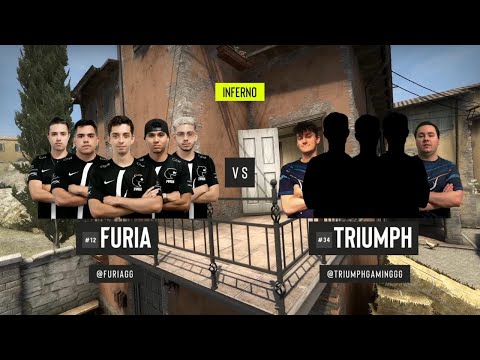 FURIA Esports vs Triumph - INFERNO map 2 - ESL Pro League Season 12 - NA