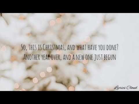Miley Cyrus - Happy XMas (Lyrics)