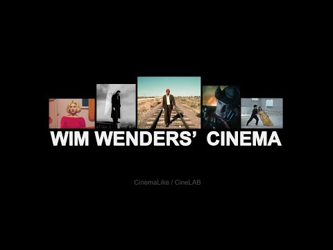 Wim Wenders' cinema (in one minute)