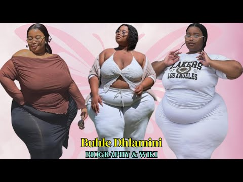 Buhle Dhlamini: African BBW Amazon Princess, Curvy PlusSize Fashion Icon from South Africa Biography