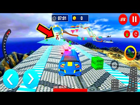 Police Car Racing Stunts 3D : Mega Ramp Car Games - #1 Best Android Gameplay 2021