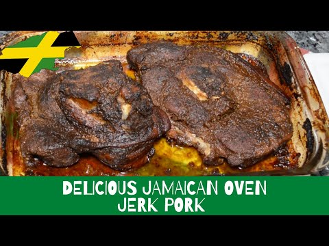 Best Jamaican Oven Jerk Pork| Jamaican Jerk Recipe