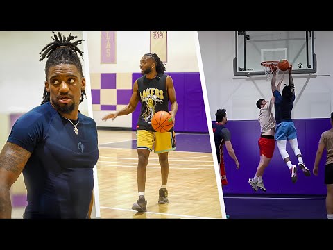 I PLAYED BASKETBALL WITH MINI LEBRON JAMES