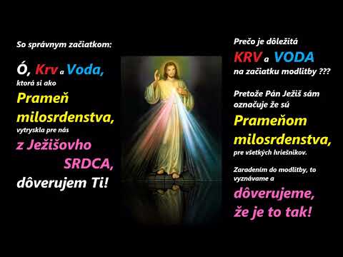 Božie Milosrdenstvo - Korunka