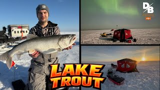 FISHING FOR LAKE TROUT ALL NIGHT LONG!