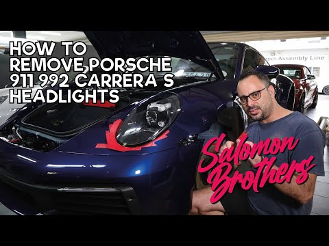 #HOWTO REMOVE 2021 PORSCHE 911 992 CARRERA S HEADLIGHT