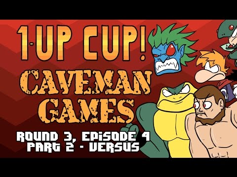 Round 3, Episode 4 (Part 2) - "Ando Is A Hater" - Caveman Games (NES) - 1UP Cup