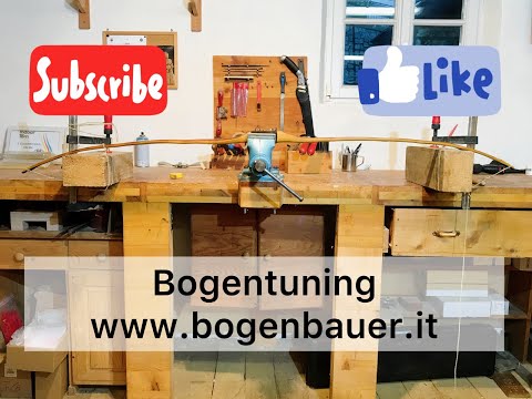 Bogentuning Teil 1 - Wie steigere ich die Leistung eines Holzbogens - Tutorial - Samuel Röck