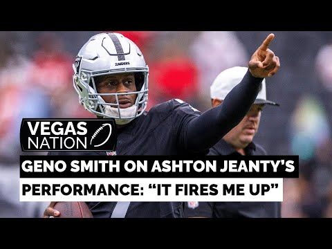 Geno Smith on Ashton Jeanty's Performance "It Fires Me Up"