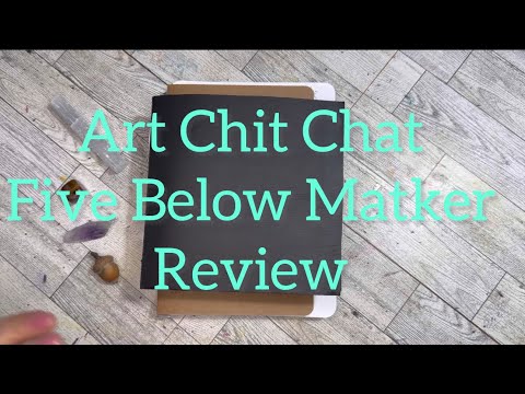 Art Chit Chat   Five Below Marker Review