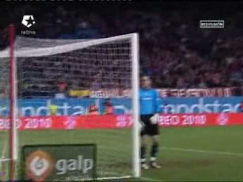 TEMP 09-10 Copa del rey.  octavos vuelta.  5-1 Simao (Atletico Recreativo)