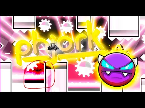 Geometry Dash - Phjork by Cerufiffy [All Coins] [Easy Demon]