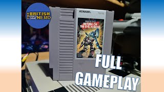 Probotector 2: Return of the Evil Forces (Super C) full gameplay - BVGN