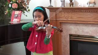 Mercedes Cheung (Age 8) Paganini: 24 Caprices, No. 24