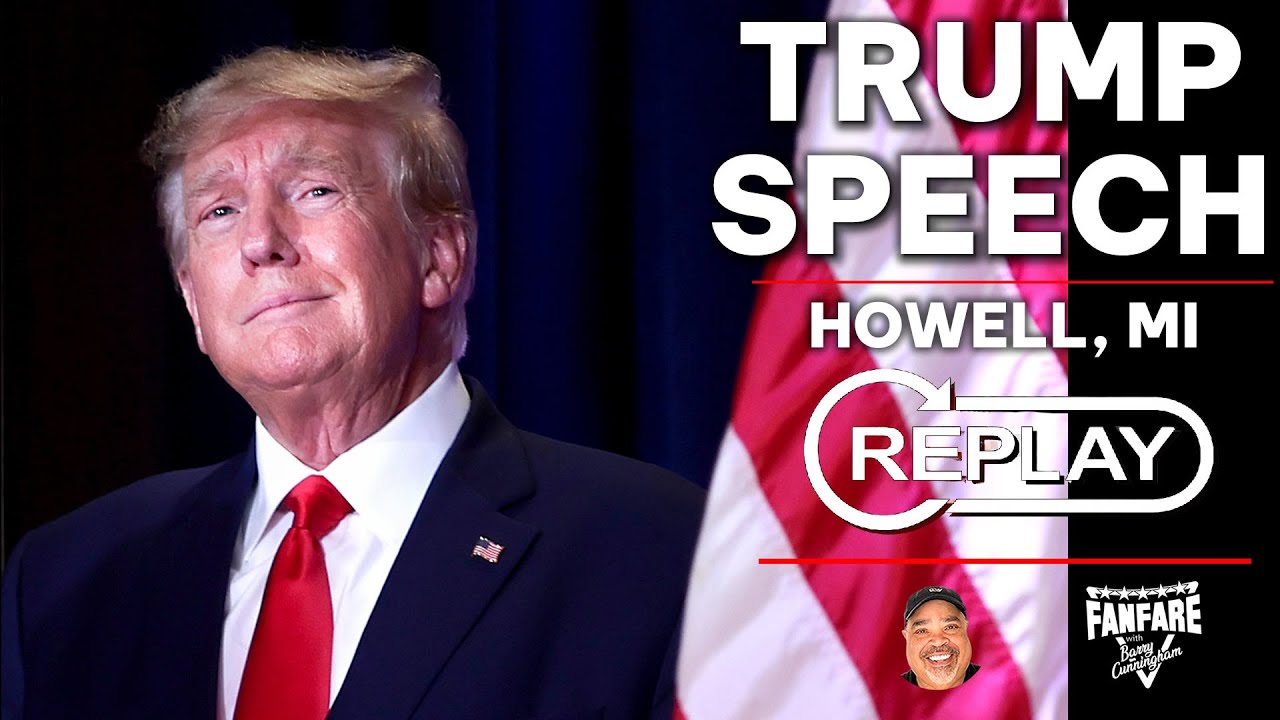 WATCH LIVE: President Trump Speech On Crime and Safety in America - Howell, Michigan
