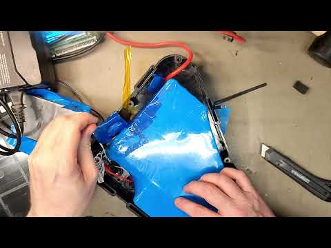 Unit Pack Power Triangle Battery not charging (48V20Ah) Troubleshooting