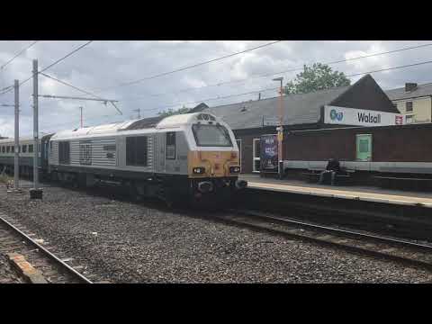 5Z93 class67029 work from Crewe down refuge  to Burton
