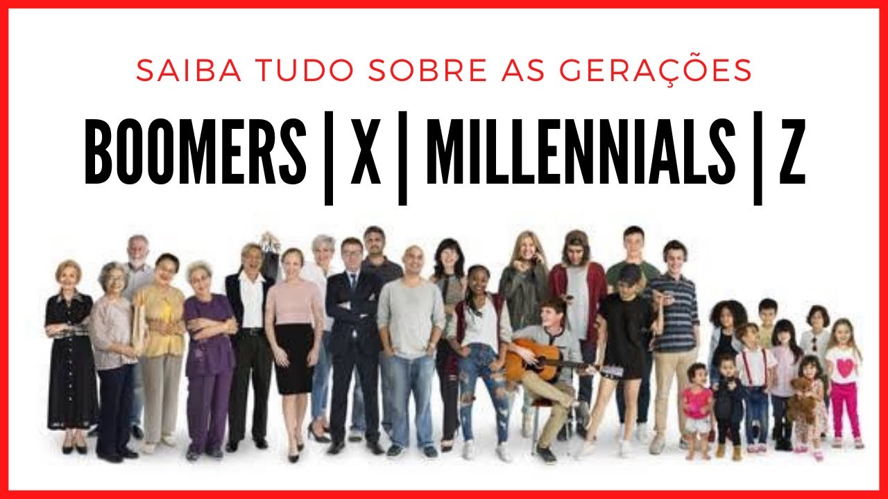 Gerações X, Y (Millennials), Z e Baby Boomers: diferenças, características e datas