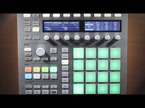 Intro to Maschine MK2 - Pt 12 - Pad Mode Menu