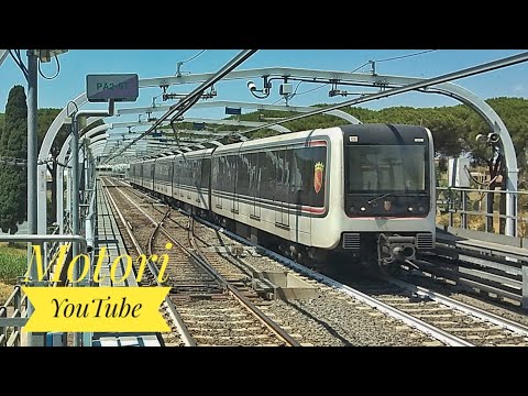 CAB RIDE metro C Roma: Pantano - Torrenova [tratto in superficie]