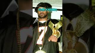 9 Pounds Of Gold &amp; Diamonds On The Wrist - Ghostface Killah Iconic Hip Hop Bracelet - Harlembling