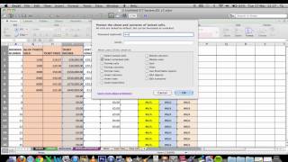 Excel Mac 2011 - Cell Protection Tutorial