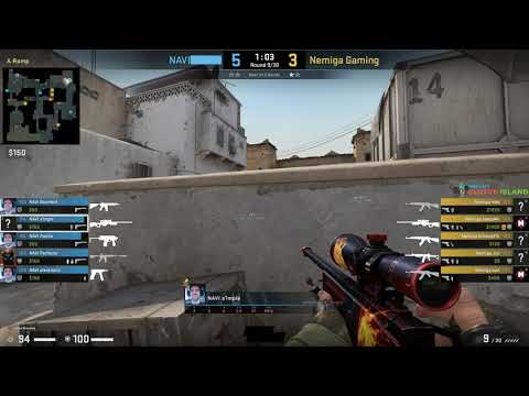 CSGO POV s1mple (36/25) vs. Nemiga [de_dust2] - WePlay! Clutch Island (26.06.2020)