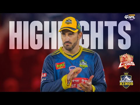 M22 | Biratnagar Kings vs Lumbini Lions | NPL HIGHLIGHTS