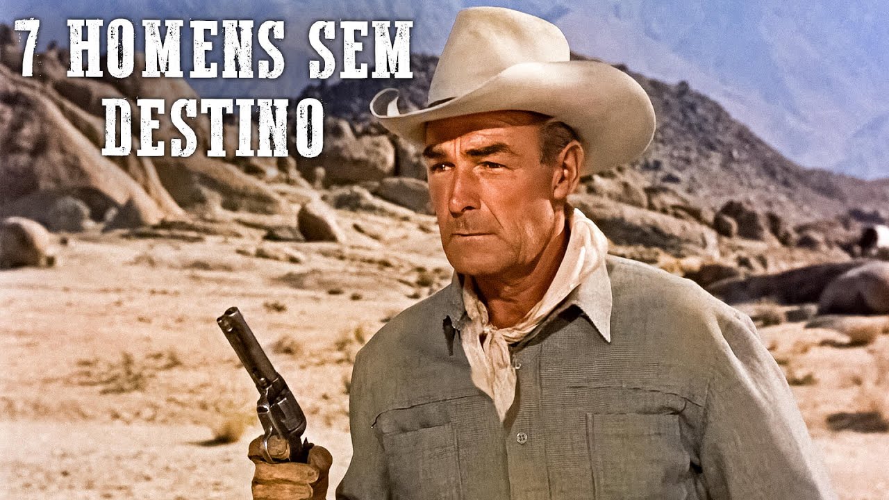 7 Homens Sem Destino | 4K | Randolph Scott | Western Dublado