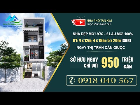 Nhà Siêu Đẹp 3pn Giá Rẻ Gần Cầu Ông Thìn QL50 Tân Kim Tặng Full Nội Thất