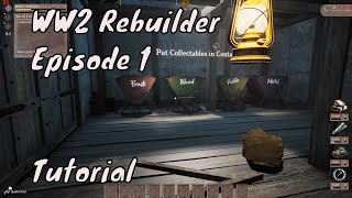 WW2 rebuilder gameplay. Let's play the tutorial set in Bibury, England