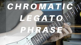 Video thumbnail for Try this DANK Chromatic Legato Phrase by Sam Bell Guitar