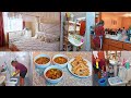 CLEANING MOTIVATION || BEDROOM/BATHROOM CLEANING || COOK WITH ME || CHAPATI RECIPE || TIFINE WISE