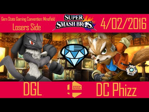 Minefield: DGL (Lucario) vs DC Phizz (Fox) - Loser's Side