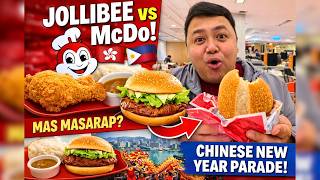 JOLLIBEE & MCDO HONG KONG vs PHILIPPINES | HUGE Taste Difference?! + CNY Parade 2026