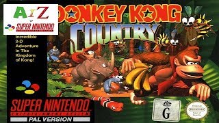 A to Z of SNES games - DONKEY KONG COUNTRY