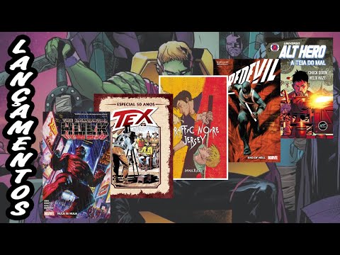 LANÇAMENTOS e QUADRINHOS EM PRÉ-VENDA (Março de 2021) Parte -4