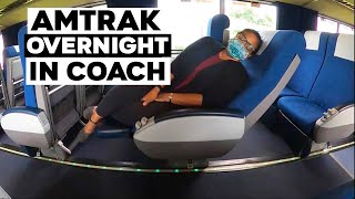 Amtrak Overnight Coach Review