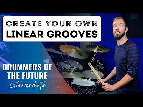 Easy Way To Create Linear Drum Grooves // Drum Lesson w/ DrummerMartijn
