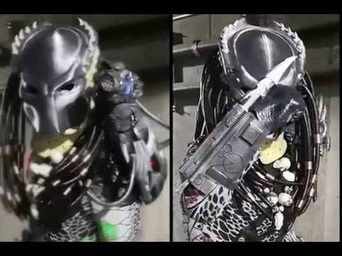 My P1 Themed Predator Costume with Electronics and Sounds. (Pic Heavy)
