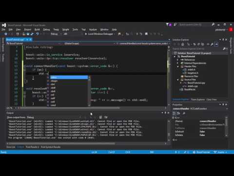 boost::asio Tutorial [002] - HTTP Package schicken & Website auslesen