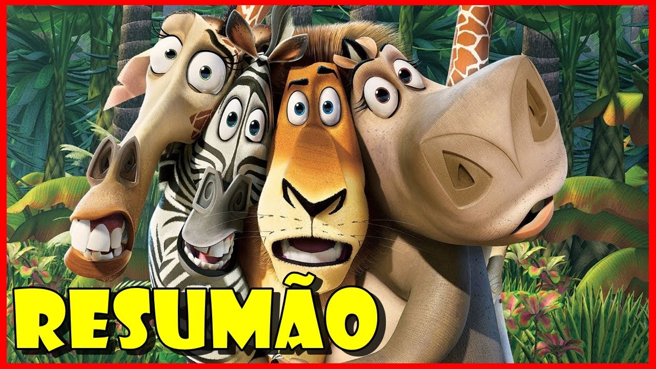 MADAGASCAR todos os Filmes em 1 Vídeo!