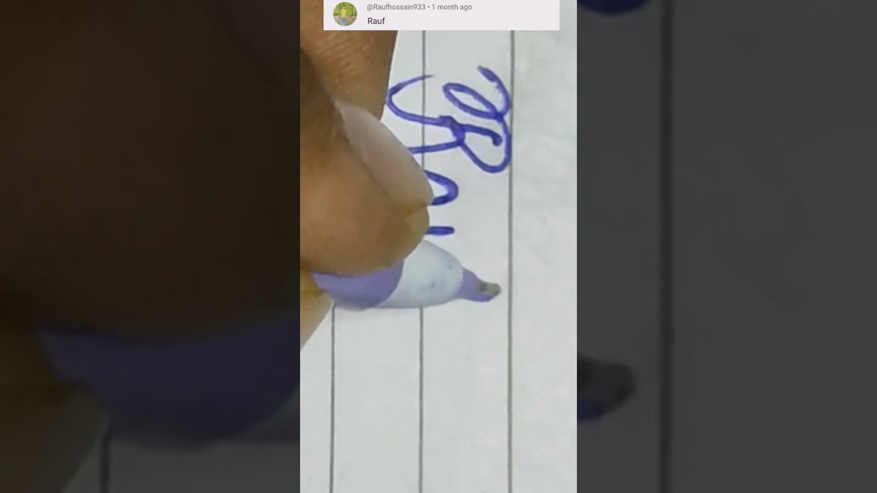 Rauf Amazing signature by ishankhan #trending #shortvideo #shortfeed #shorts